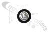 . SABO Aftermarket Axle Airbag - IDP Twin Lift Air Bag - For The Dual Piece Lift Axle Bracket