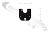 15-5398-067 Aspoeck Number Plate Light Holder
