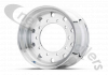 812520 Alcoa Alloy Wheel Rim 11.75 x 22.5 Offset 0 Centre Nave Machine Finished