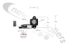 31-3364-007 Aspoeck Marker Light Outer Superpoint III LED Lamp 1.5m P&R Cable Red/Amber/White