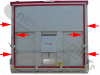 UKK05164-2440 Fruehauf Rear Tailboard Side Vertical Profile 90x100x90 LG:2440mm - Left or Right Hand