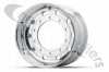 812522 Alcoa Alloy Wheel Rim 11.75 x 22.5 Centre Nave Mirror Polished Finished
