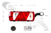 25-2920-407 Aspoeck Tail Lamp EcoFlex II - R/H With 7 Pin Connector & LED Superpoint III Outline Marker