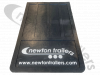 910 x 555mm Rubber Newton Ram Cover Flap With Newton Trailers Logo 555 x 915mm