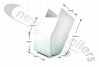 F118272-02 / 273-01 / 274-02 Fruehauf Front Body Guide Profile For Rib Side