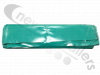62" CIRC x 65" LONG GREEN GREEN Grain Sock FABRIC for Crane, Fruehauf, PPG.