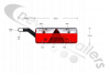 25-7020-507	 Aspoeck Tail Lamp Europoint III (3) - L/H With 7 Pin Connector & LED Superpoint IV Outline Marker