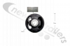 A 946 390 02 50 DCA Mercedes Axle 3D Pivot Eye Bush For TE5 & TE4 Axles