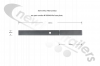 23-STOP-02 Straight Pendulum Onl Dawbarn Cover Sheet Stop Pendulum - Stem Only - 600mm