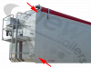 F115110-01 Fruehauf Planker Body - Front Corner Post / Pillar