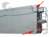 F115110-02 Fruehauf Planker Body - Front Corner Post / Pillar