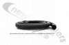 90YA3C UKK94003 Fruehauf Tailboard Door Seal 24mm Sponge Cord Per Meter