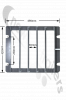 N1000790 Grain Hatch Beet Guard Fruehauf tipping trailer part