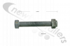 20.3.341.1048.19 SAF Axle Pivot Eye Bush Bolt Complete With M30 Nut - M30 x 210mm