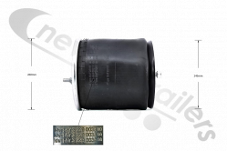 023229003300 SAF Axle Air Bag 2619V
