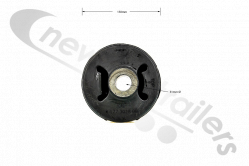 204177302800 SAF Axle Pivot Eye Bush For "IU" Or "IO" IDP Intradisc Plus & Integral Axles