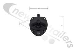 HALK275021/06/S1 Vector T Handle Lock