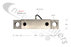 N1003805 Fruehauf MX Analogue Load Cell Replacement - Genuine Replacement Part