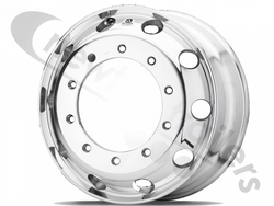 81U521DB Alcoa Alloy Wheel Rim 11.75 x 22.5 Offset 120 Dura-Bright - EVO