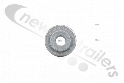 JAE3020500476 DCA Mercedes Axle Pivot Adjusting Tracking Washer