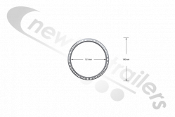 A9463340515 DCA Mercedes TE5 Hub Pole Wheel / Exciter Ring - 90
