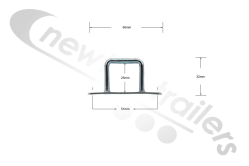A8557 Cover Sheet TIR Staple 30mm