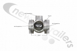 1111340000 Knorr Bremse 16mm Pressure Protection Valve