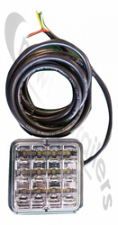 RUB1563300 Clear LED rear hazard lamp