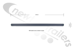 117259-01 Fruehauf Grain / Stone Deflector Plate