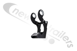 03239005800 SAF Lift Axle Bracket For Dual Piece For B9-22K01 and B9 -22S Axle