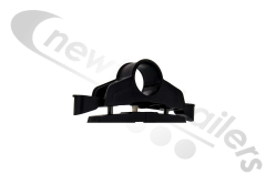 XPF42/4 Nylon Mud Guard Wing Fitting Clamp Bracket For 42mm Tube (SINGLE)