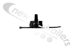 13-5626-284 Aspoeck Wiring Plug ASS1 2 Pin  Female Black