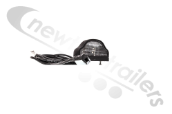 36-3004-057 Aspoeck Regpoint Number Plate Lamp with 3.5m P&R Fixing