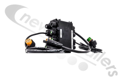 76-6431-117T Aspoeck Junction Box With 14 Ports Box, 15 Female ASS3 Connector (clip fitting). 2x7 Rear Lamp Cables