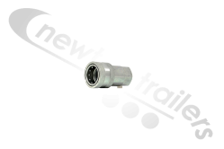 ANV16F Hydraulic coupling Quick Release 1" Female A Series ISO With 1" BSP Female Fitting