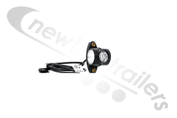 31-3364-007 Aspoeck Marker Light Outer Superpoint III LED Lamp 1.5m P&R Cable Red/Amber/White