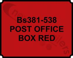 BS 381C Aerosol Paint Can Post Office Red - BS  381C