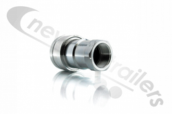 84106ANV Hydraulic Coupling Quick Release 1"1/2 Female A Series ISO With 1"1/2 BSP Female Thread Fitting