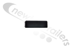 ASGK10030/EC Plastic End Cap Insert for Side Rail Horizontal Profile 100mm x 30mm