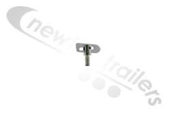 DROP63 Grain Hatch Anti Loose Pin Drop Lock Bolt On 12mm x 26mm