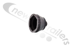 JAW 02 703 110 00 JOST/DCA Mercedes TE5 Tool Socket For Hub Nut 80mm