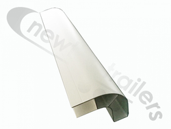 Side Rail Kit Curved Corner Post Side Rail Corner Profile - 500mm