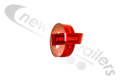 F119667-03 FRUEHAUF RED Reflective Tape - Sold PER METRE
