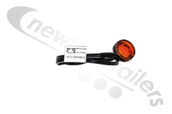 UK-31-6704-067-B Aspoeck MonoPoint LED Round Amber Body Tip Lamp