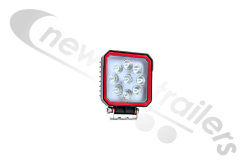 0-421-20 Durite 9 x 3w ADR Approved LED Work Lamp/Light 12/24v