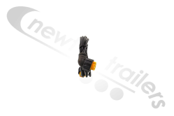 68-2443-007 Aspoeck Tail Lamp - ASS1 Yellow Connector On Both Ends With 3 metre Cable For Left Hand Lamps