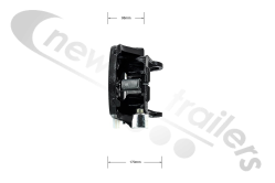 UFL0127415 JOST Modal Landing Leg Foot Compensating
