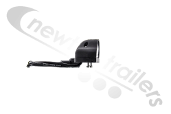 36-3007-057 Aspoeck Number Plate Lamp with 0.5 meter Wire Plug ASS2