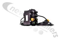 76-6431-117T Aspoeck Junction Box With 14 Ports Box, 15 Female ASS3 Connector (clip fitting). 2x7 Rear Lamp Cables