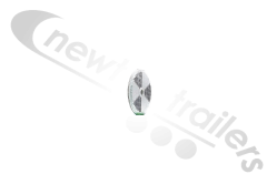 15-5410-007 Aspoeck 60mm Round Clear Reflector - Screw Fitment